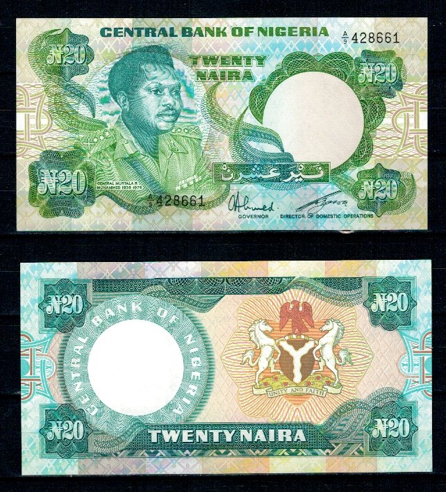 Nigeria 1984 - 20 naira UNC