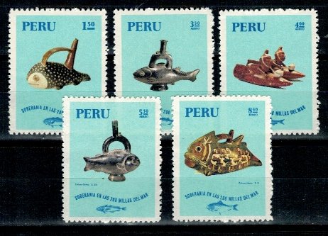 Peru 1971 - Traditional Fisheries of Peru, serie neuzata
