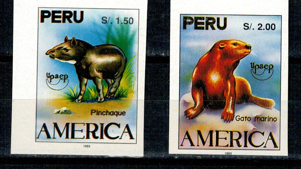 Peru 1993 - Fauna, expo UPAEP, serie ndt neuzata