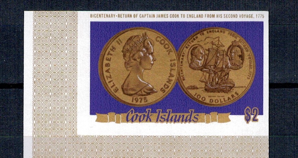 Insulele Cook 1975 - Cpt. Cook, nedantelata, neuzata