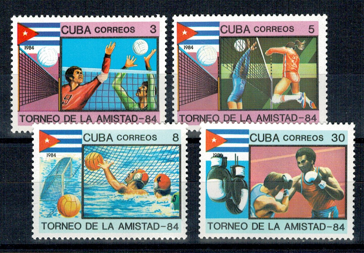 Cuba 1984 - Sport, serie neuzata