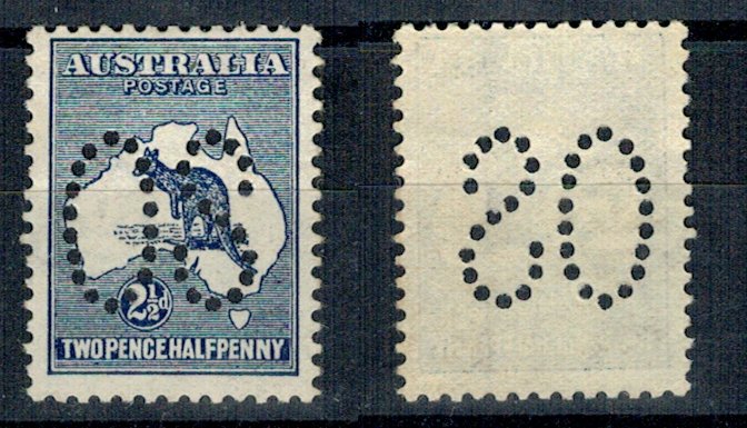 Australia 1913 - Dienstmarke, Mi 4 I neuzat