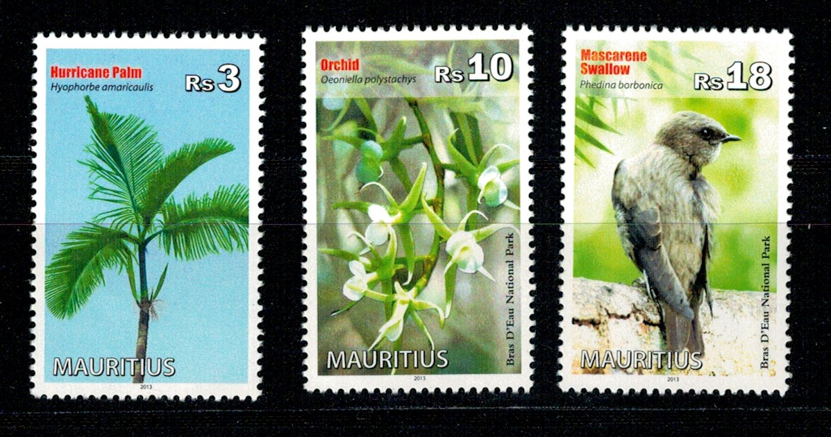 Mauritius 2013 - Fauna si flora, serie neuzata
