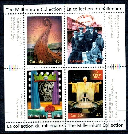 Canada 1999 - Millennium, bloc neuzat