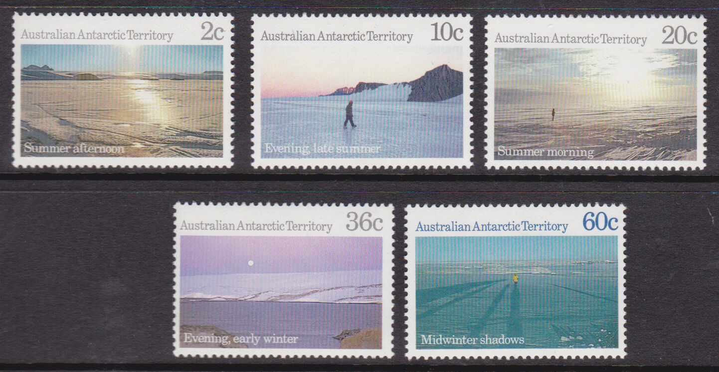 Australian Antarctic 1987 - Peisaje, serie neuzata