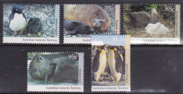 Australian Antarctic 1992 - Fauna, serie neuzata