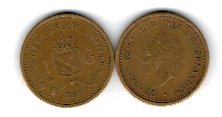 Antilele Olandeze 2010 - 1 gulden, circulat