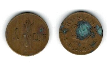 Romania 1938 - 1 leu, circulat