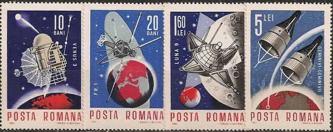 1966 - Cosmonautica I, serie neuzata