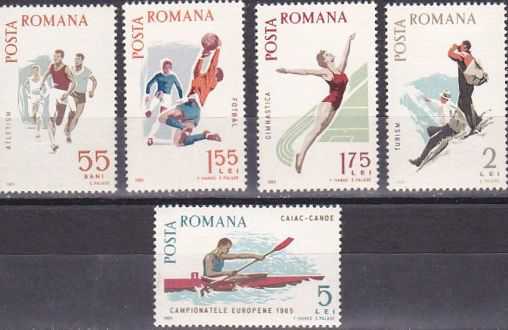 1965 - Spartachiada, sport, serie neuzata