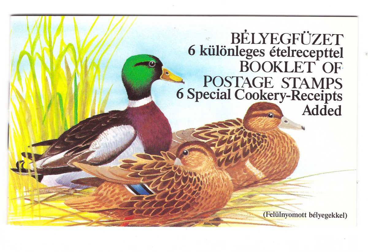 Ungaria 1989- Rate, supratipar, carnet filatelic