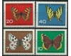 Bundes 1962 - Fluturi, serie neuzata