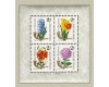 Ungaria 1963 - Ziua marcii postale, flori, bloc neuzat