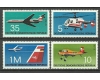 DDR 1972 - aviatie, avioane, elicoptere, serie neuzata