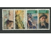 Guernsey 1974 - Picturi Renoir, serie neuzata