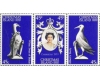 Christmas Island 1978 - 25th Queen anniv. Elizabeth II, triptic 