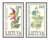 Lituania 1992 - flori, serie neuzata