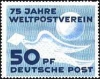DDR 1949 - 75 ani UPU, neuzat
