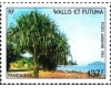 Wallis & Futuna 1983 - Airmail - Pandanus Tree, neuzat