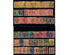 Canada - Lot timbre vechi, stampilate, cu clasice