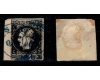 1867 - Carol I cu favoriti, 20 parale stampila FOCSANI