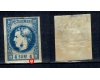 1868 - Carol I cu favoriti, 4 bani nestampilat