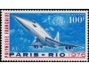 Polinezia Franceza 1976 - Concorde, Posta Aeriana, neuzat