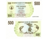 Zimbabwe 2007 - 500 dollars aUNC