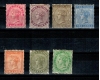 India 1882 - Regina Victoria, uzuale, set nestampilat