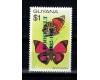 Guyana 1982 - Fluturi, supratipar Roosevelt, neuzat