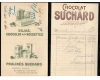 Factura-reclama decorativa ciocolata Suchard, 1907