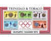 Trinidad-Tobago 1972 - Jocurile Olimpice, bloc neuzat