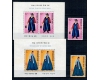 Korea Sud 1973 - Costume dinastia Yi (V) serie+colite neuzate