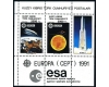 Cipru Turcesc 1991 - Europa, CEPT, cosmonautica, bloc neuzat