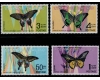 Thailanda 1968 - Fluturi, fauna, serie neuzata