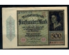 Germania 1922 - 500 Mark, circulata