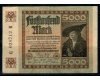 Germania 1922 - 5000 Mark, circulata