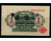 Germania 1914 - 1 Mark, stampila rosie, circulata