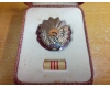 Romania - Ordinul Muncii RSR cls.III, cutie, bareta