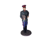 Soldat de plumb / figurina - Armata Rosie, ww2, comisar