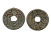 Franta 1924 - 10 centimes, circulata