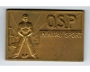 Placheta OSP - Pentru Sport, bronz, ca.1945-1947