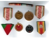 Romania (RPR-RSR) - Lot fragmente, piese din medalii