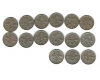 Marea Britanie 1956-1967 - Lot monede de 6 pence, cu dubluri