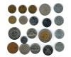 Lot 20 monede straine, 4 continente