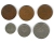 Bahrain - Lot 6 monede circulate, cu dubluri